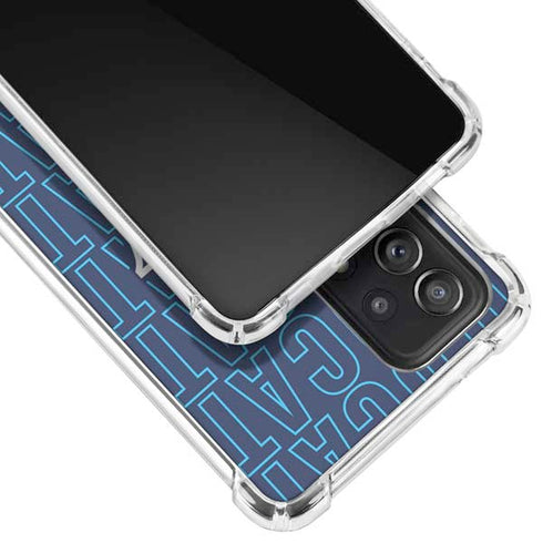 Villanova University Logo Large Galaxy A72 5G Clear Case
